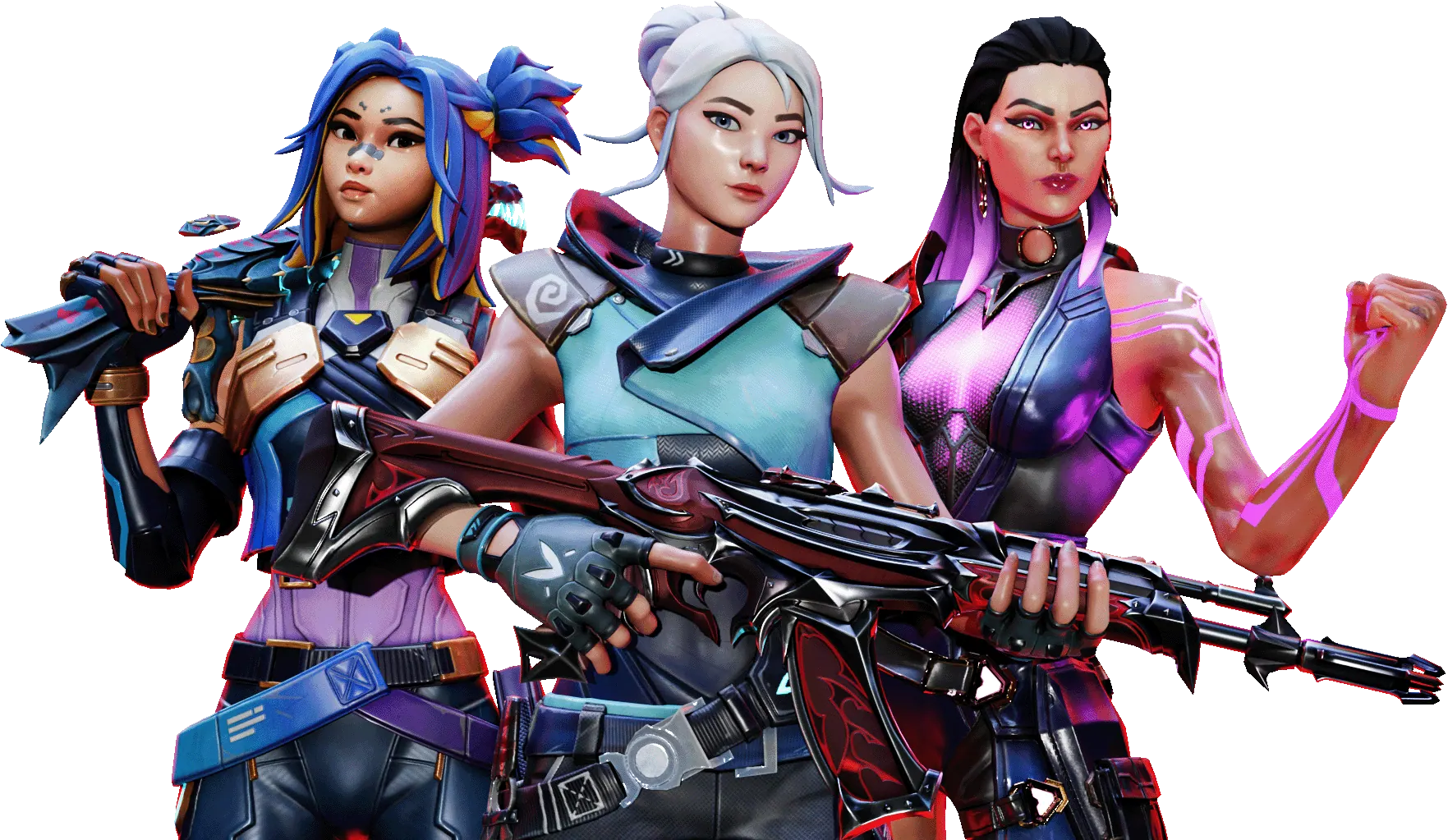 Three VALORANT agents